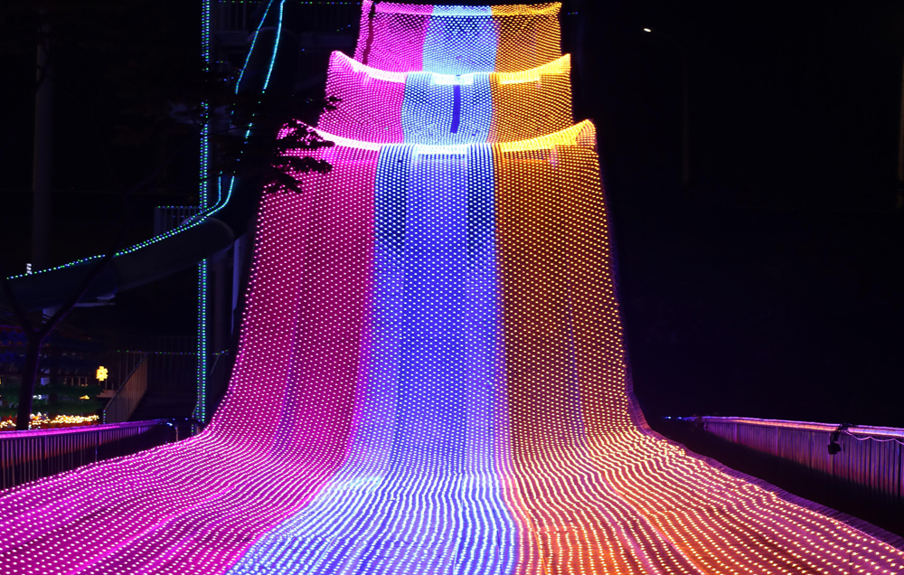 What raw materials are made of light-emitting diodes